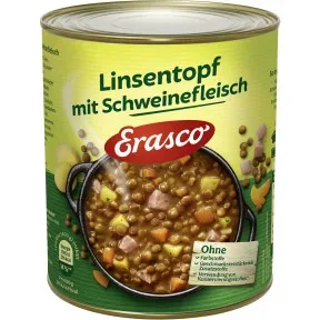 Erasco Linsentopf mit Schweinefleisch 800G