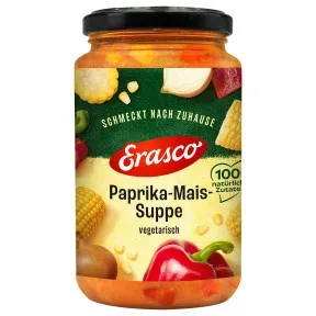 Erasco Paprika-Mais-Suppe 350ML