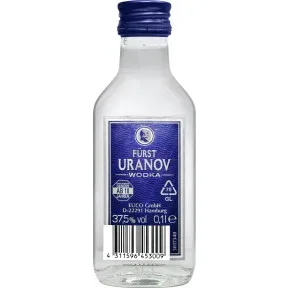 Fürst Uranov Wodka 37,5% 0,1L