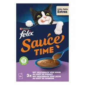 Felix Sauce Time Huhn Lachs 6ST 240G