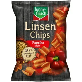 Funny-Frisch Linsen Chips Paprika 90G