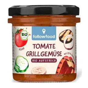 Followfood Bio Brotaufstrich Tomate & Grillgemüse 135G