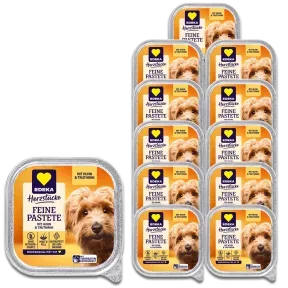 EDEKA Herzstücke Feine Pastete mit Huhn & Truthahn 11x150G