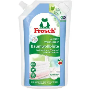 Frosch Sensitiv Weichspüler Baumwollblüte 1L 40WL