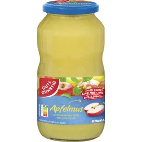 Gut & Günstig Apfelmus ohne Zuckerzusatz 710G