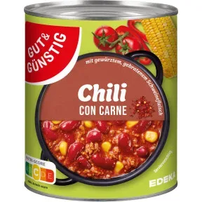 Gut & Günstig Chili con Carne 800G
