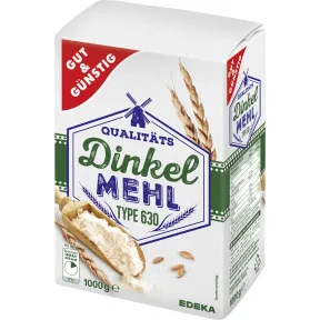 Gut & Günstig Dinkelmehl Type 630 1KG