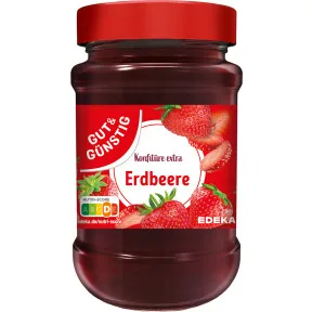 Gut & Günstig Konfitüre Erdbeere 450G