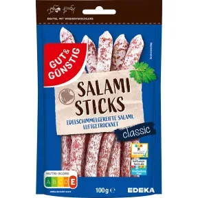 Gut & Günstig Salami Sticks classic 100G