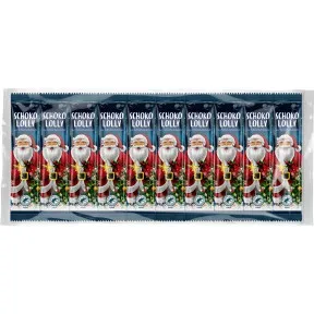 Gut & Günstig Weihnachts-Schokololly Vollmilch 10ST 150G