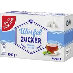 Gut & Günstig Würfelzucker 1KG