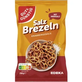 Gut & Günstig Salzbrezeln 250G