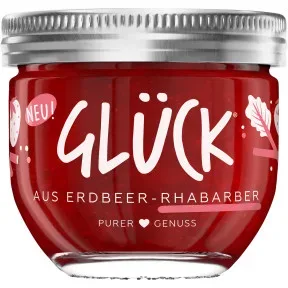 Glück Erdbeer-Rhabarber 230G