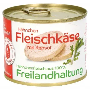 Allgäu Fresh Foods Hähnchenfleischkäse mit Rapsöl 200G