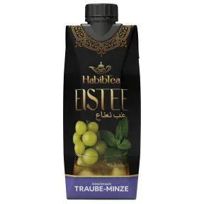 Habib Tea Traube Minze Eistee 0,5L
