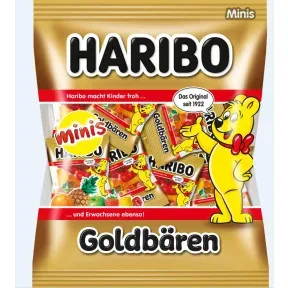 Haribo Goldbären Mini Einzelportionen 250G 20ST