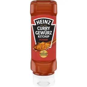 Heinz Curry Gewürz Ketchup scharf 400ML