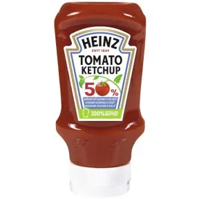 Heinz Tomato Ketchup 50% weniger Zucker & Salz 500ML