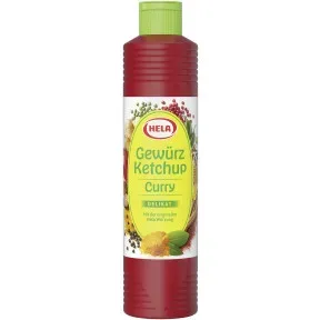 Hela Gewürz Ketchup Curry delikat 800ML