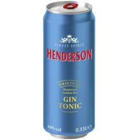 Henderson Gin Tonic 10% 0,33L