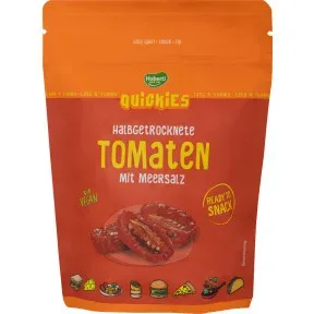 Huberti Quickies Halbgetrocknete Tomaten mit Meersalz 150G