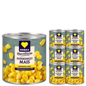 EDEKA Herzstücke Supersweet Mais 6x330G