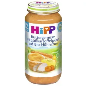 Hipp Bio Buttergemüse und Bio-Hühnchen ab 12. Monat 250G