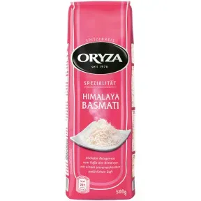 Oryza Himalaya Basmati Reis lose 500G