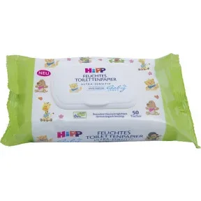 Hipp Babysanft feuchtes Toilettenpapier 50ST