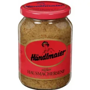 Händlmaier süßer Hausmachersenf im Glas 335ML