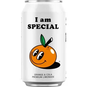 I am Special Orange & Cola Premium Limonade 0,33L Dose