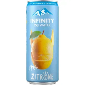 Infinity Water Zitrone 0,33L Dose