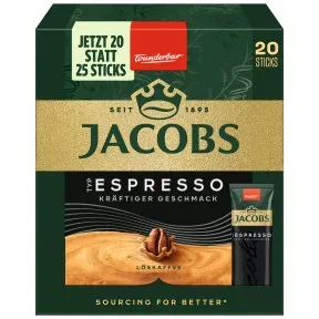 Jacobs Kaffee Espresso 20ST 36G