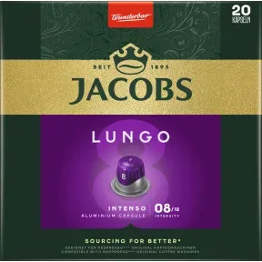 Jacobs Lungo 8 Intenso Kaffeekapseln 20ST 104G