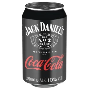 Jack Daniels Coca-Cola 10%  0,33L