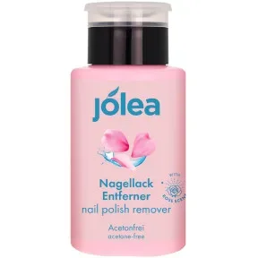 Jolea Nagellackentferner acetonfrei mit Tellerpumpe Rosen Duft 200ML