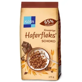 Kölln Knusprige Haferfleks Schoko 375G