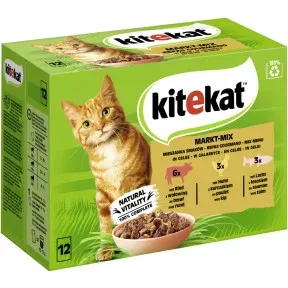 Kitekat Markt-Mix in Gelee 12x 85g