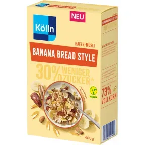 Kölln Banana Bread Style Hafer Müsli 400G