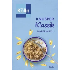 Kölln Müsli Knusper Klassik 600G