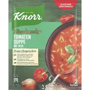 Knorr Feinschmecker Tomatensuppe mit Reis 49G