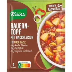 Knorr Fix für Bauerntopf mit Hackfleisch 43G
