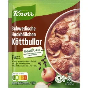 Knorr Fix Schwedische Hackbällchen Köttbullar 49G