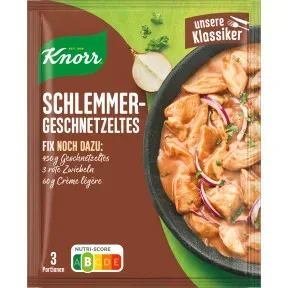 Knorr Fix für Schlemmer Geschnetzeltes 43G