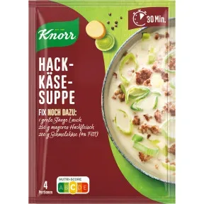 Knorr Fix Hackfleisch Käse-Suppe 58G