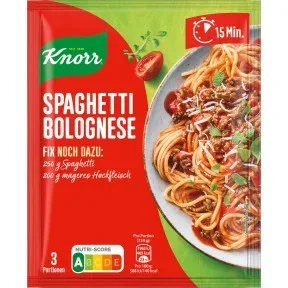 Knorr Fix Spaghetti Bolognese 40G