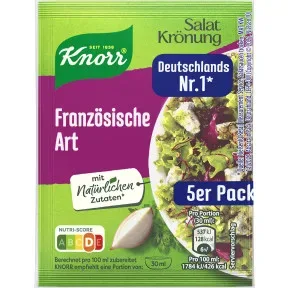 Knorr Salatkrönung Französische Art 5ST