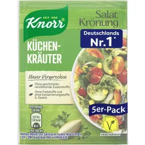 Knorr Salatkrönung Küchenkräuter 5ST 40G