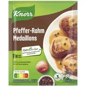 Knorr Fix Pfeffer-Rahm-Medaillons 35G