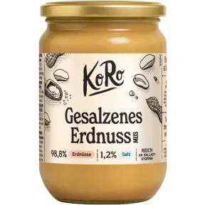 KoRo Gesalzenes Erdnussmus 500G